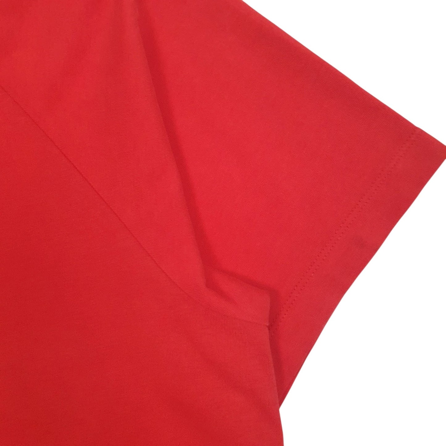 Mens Red Adidas Spellout Climalite  T Shirt