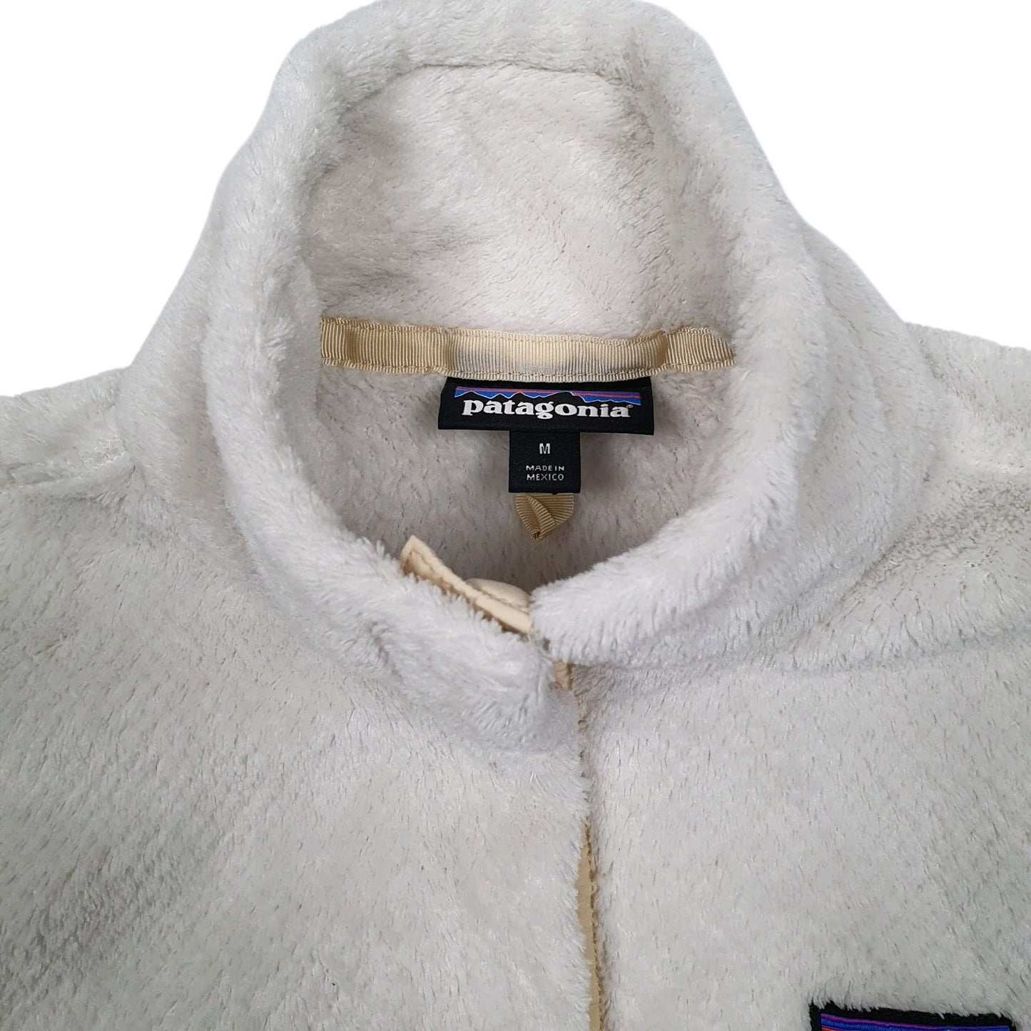 Womens White Patagonia Re Tool Snap T Quarter Zip Jumper