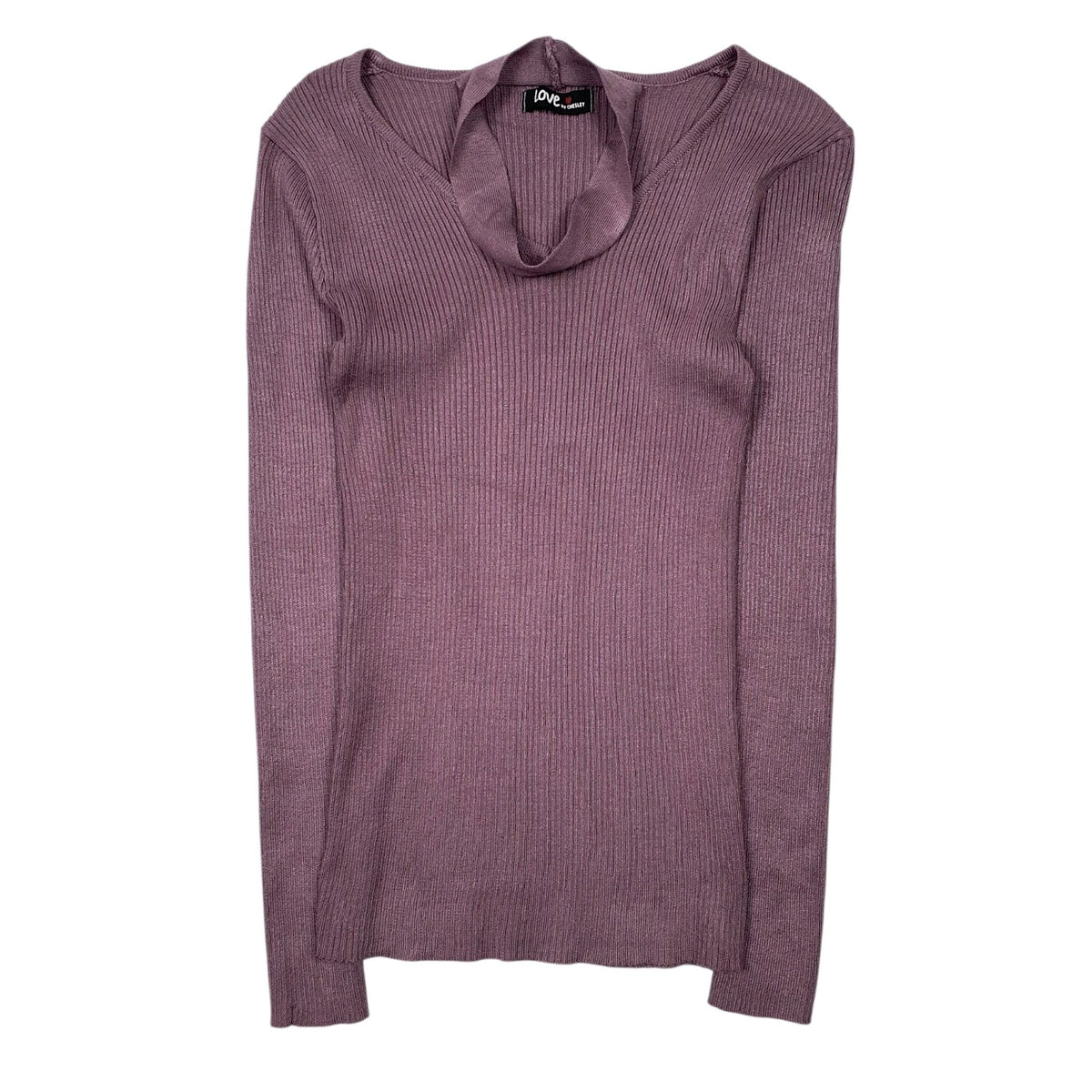 Womens Purple Chesley  V Neck Jumper