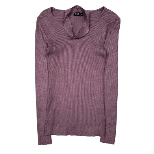 Womens Purple Chesley  V Neck Jumper