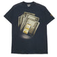 Mens Black ODM  Short Sleeve T Shirt