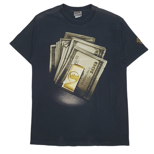 Mens Black ODM  Short Sleeve T Shirt