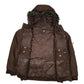 Mens Brown The North Face Parka Artic  Coat