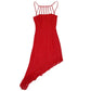 Womens Red Ottavia Piragino Ballroom Latin Sleeveless Dress