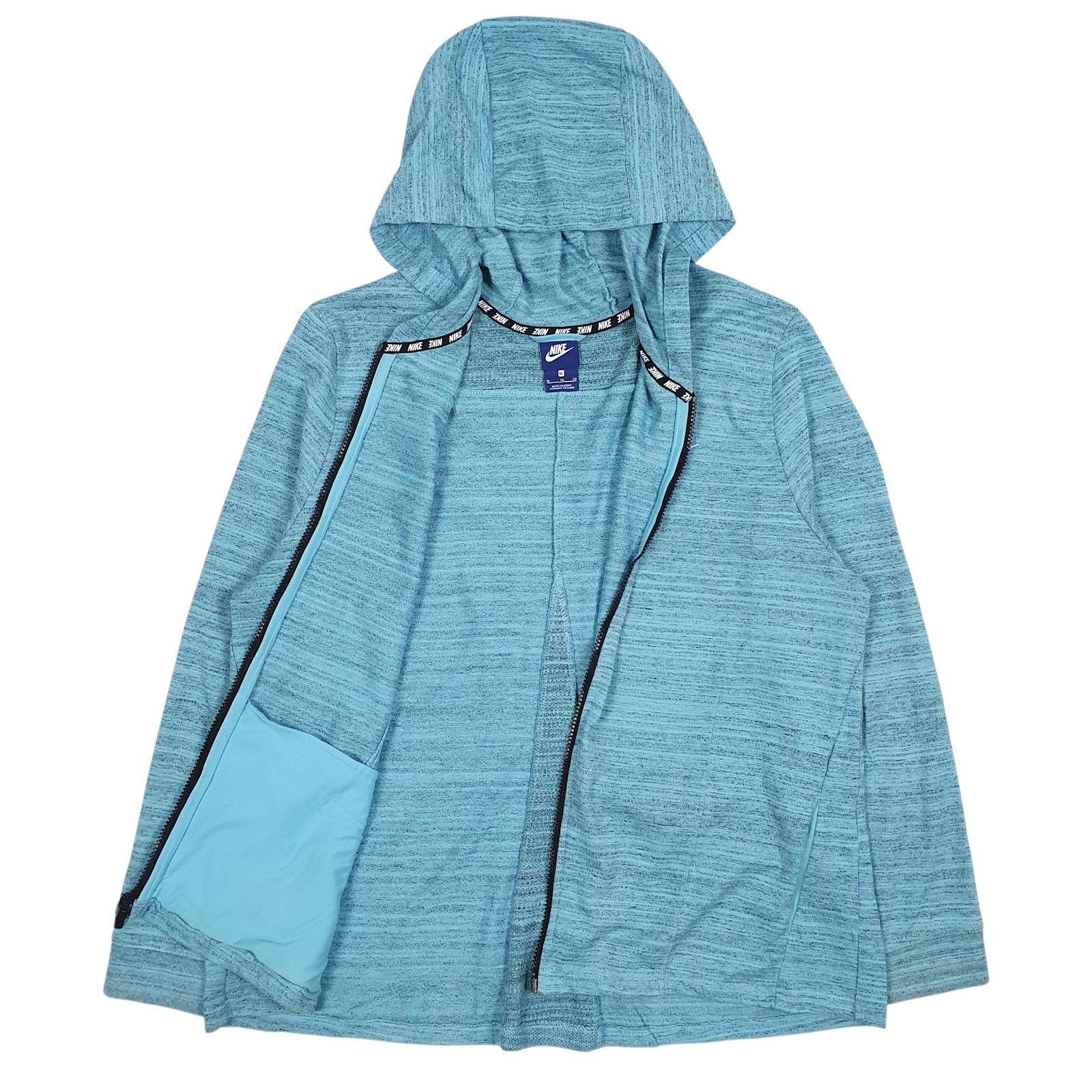 Mens Blue Nike  Full Zip Jumper