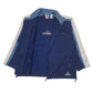 Mens Navy Adidas Vintage Full Zip Jumper