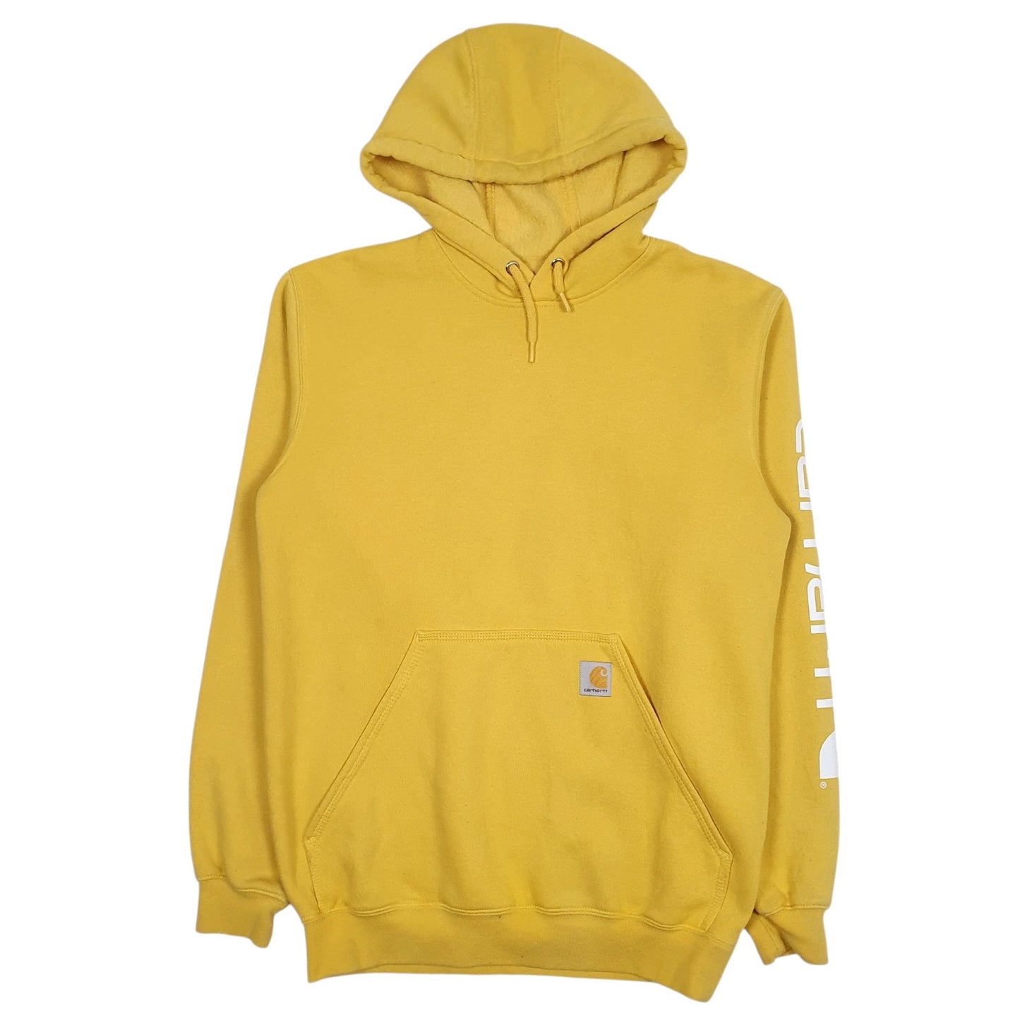 Mens Yellow Carhartt  Hoodie Jumper