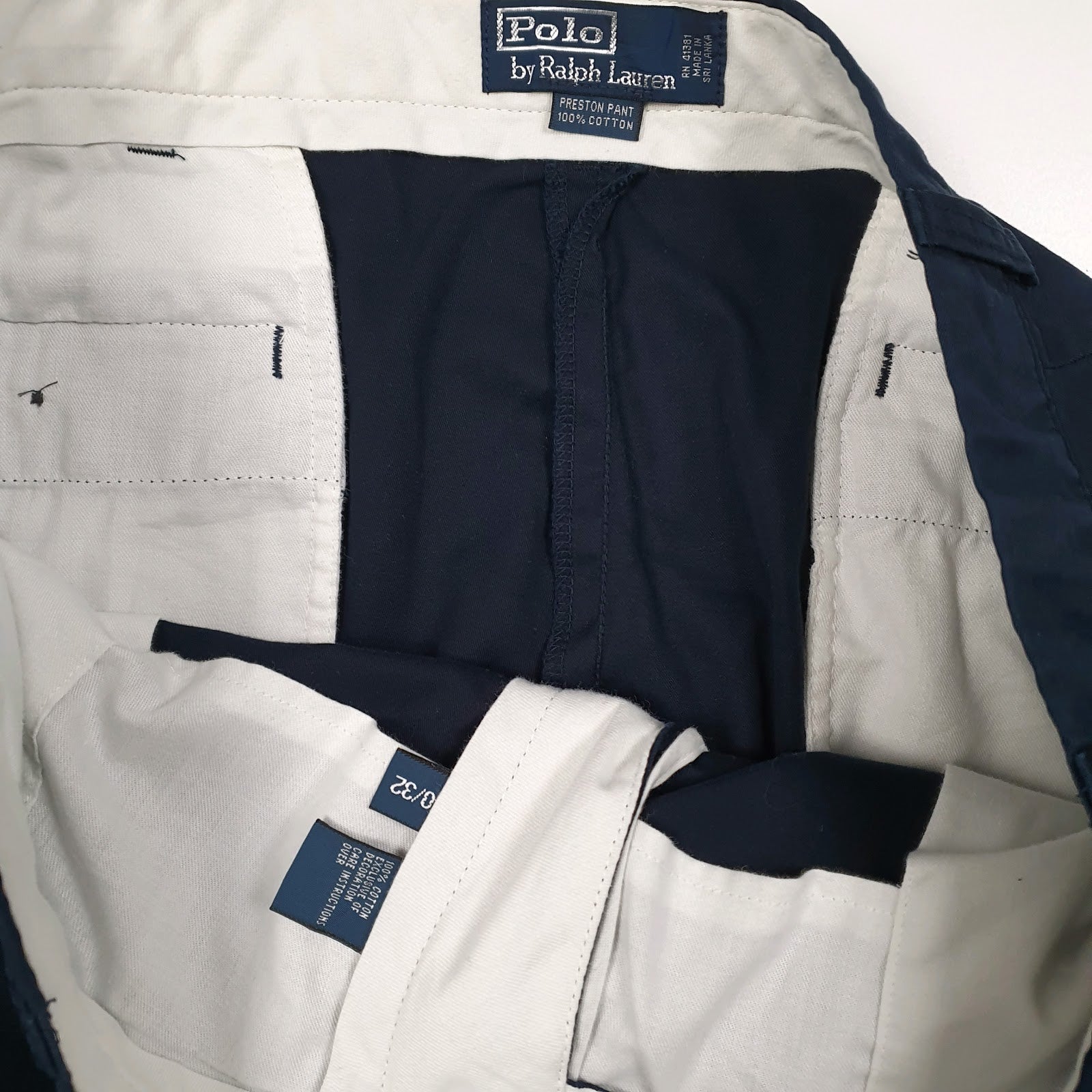 Mens Navy Polo Ralph Lauren   Trousers