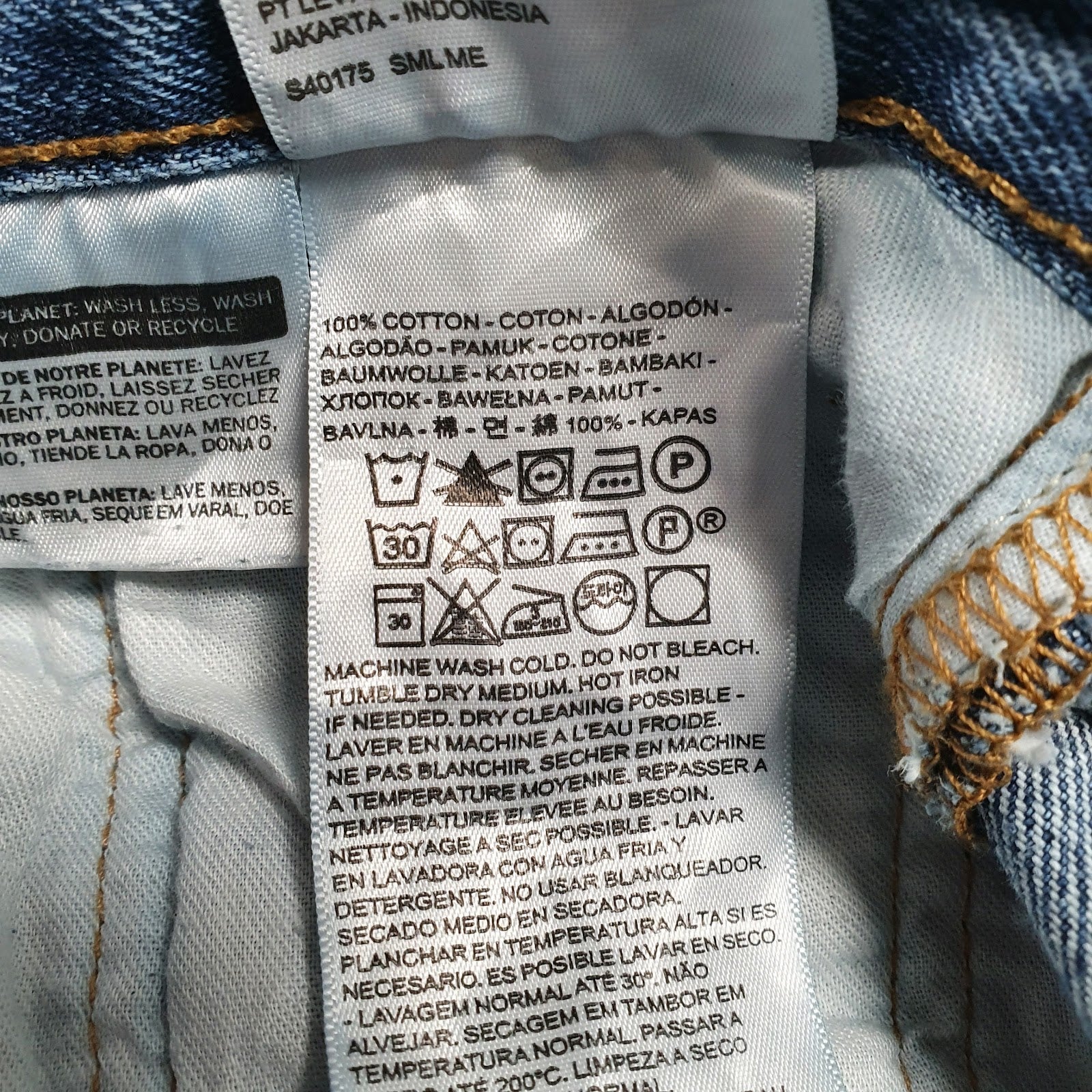 Mens Blue Levis   Jeans