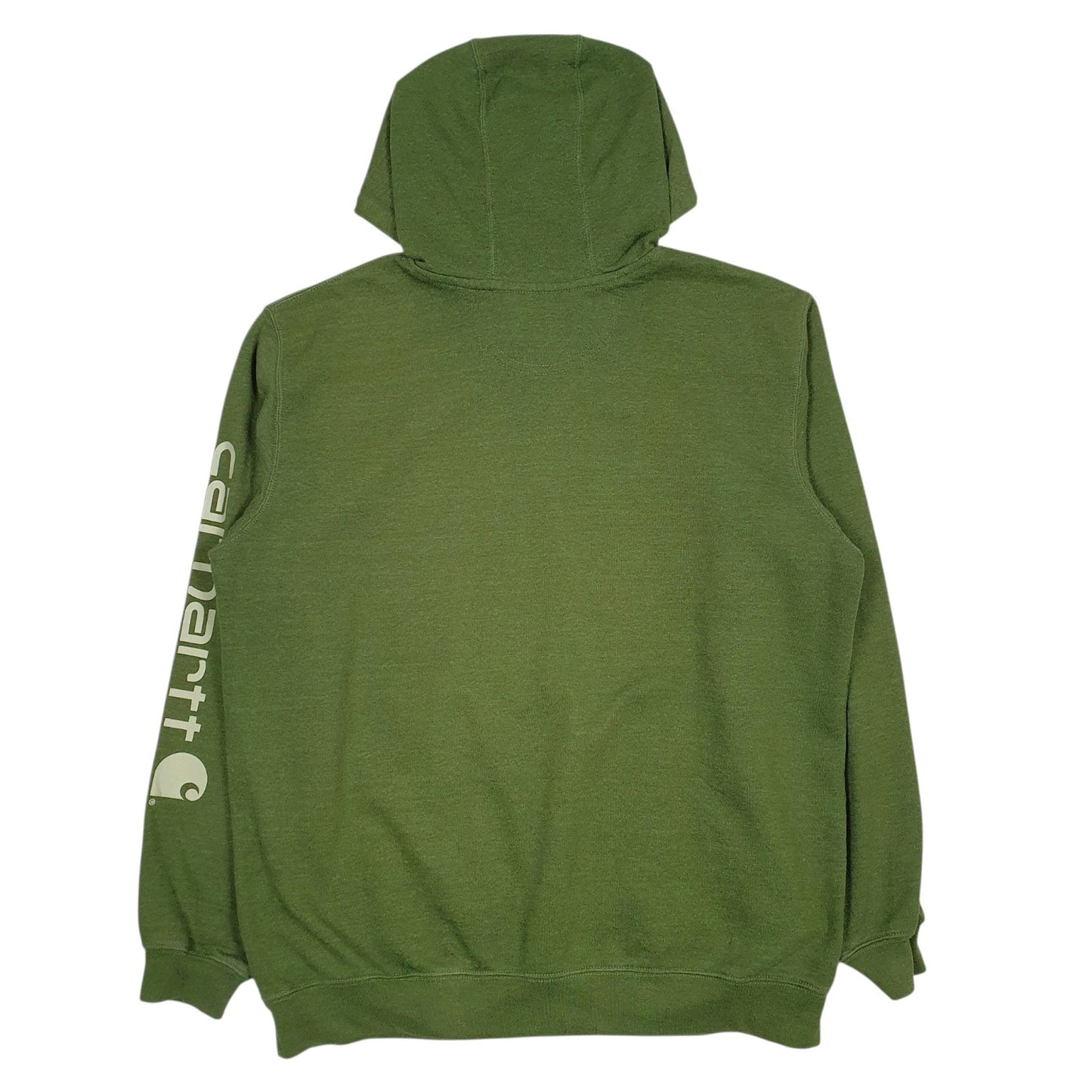 Mens Green Carhartt  Hoodie Jumper