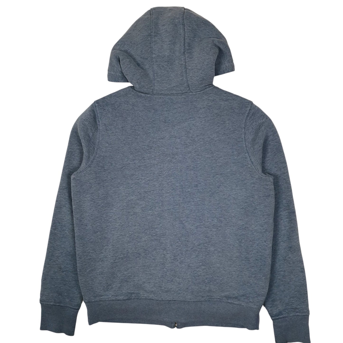 Womens Blue Carhartt Hoodie Sherpa Lined Full Zip Jumper