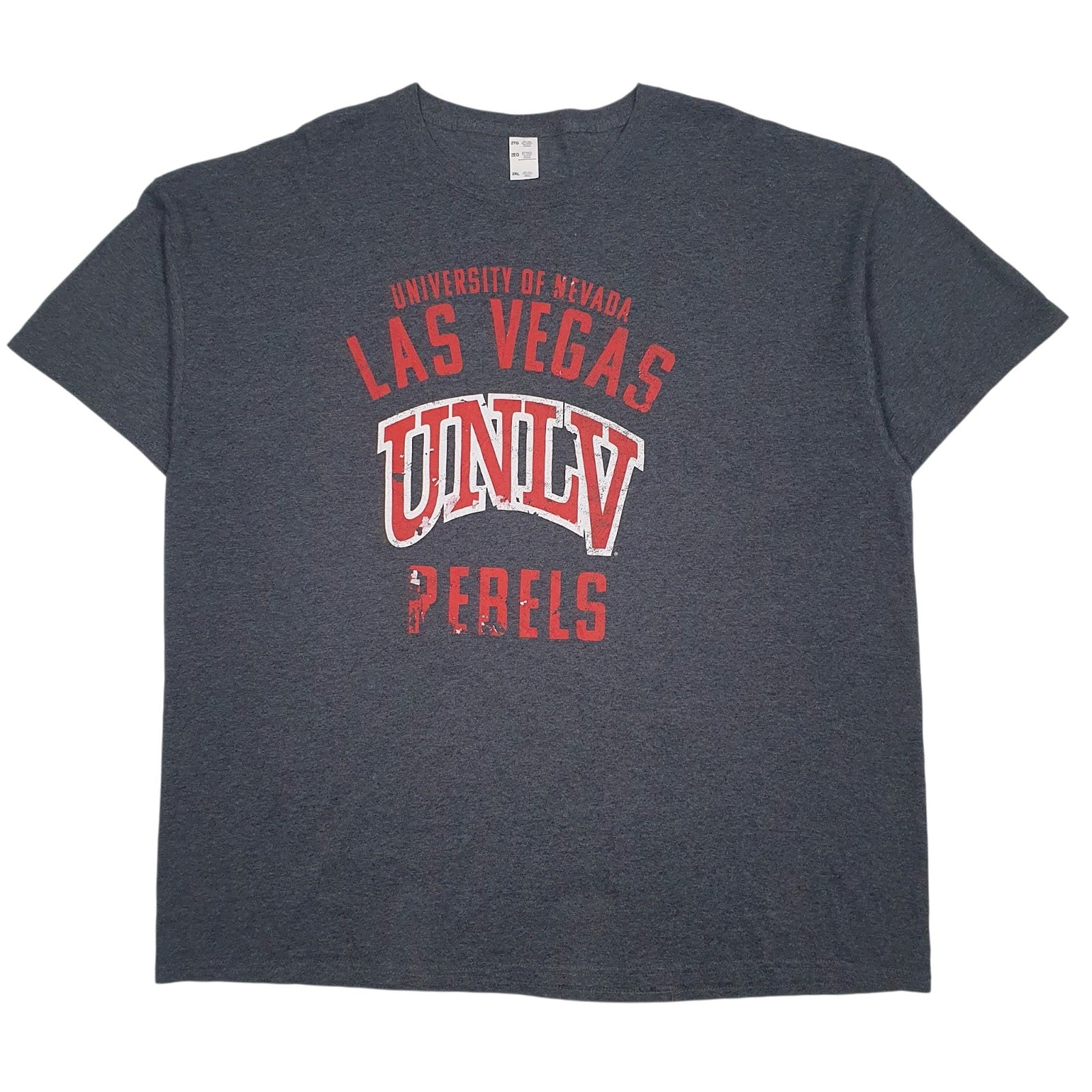 Mens Grey Unbranded University Of Nevada Short Sleeve T Shirt