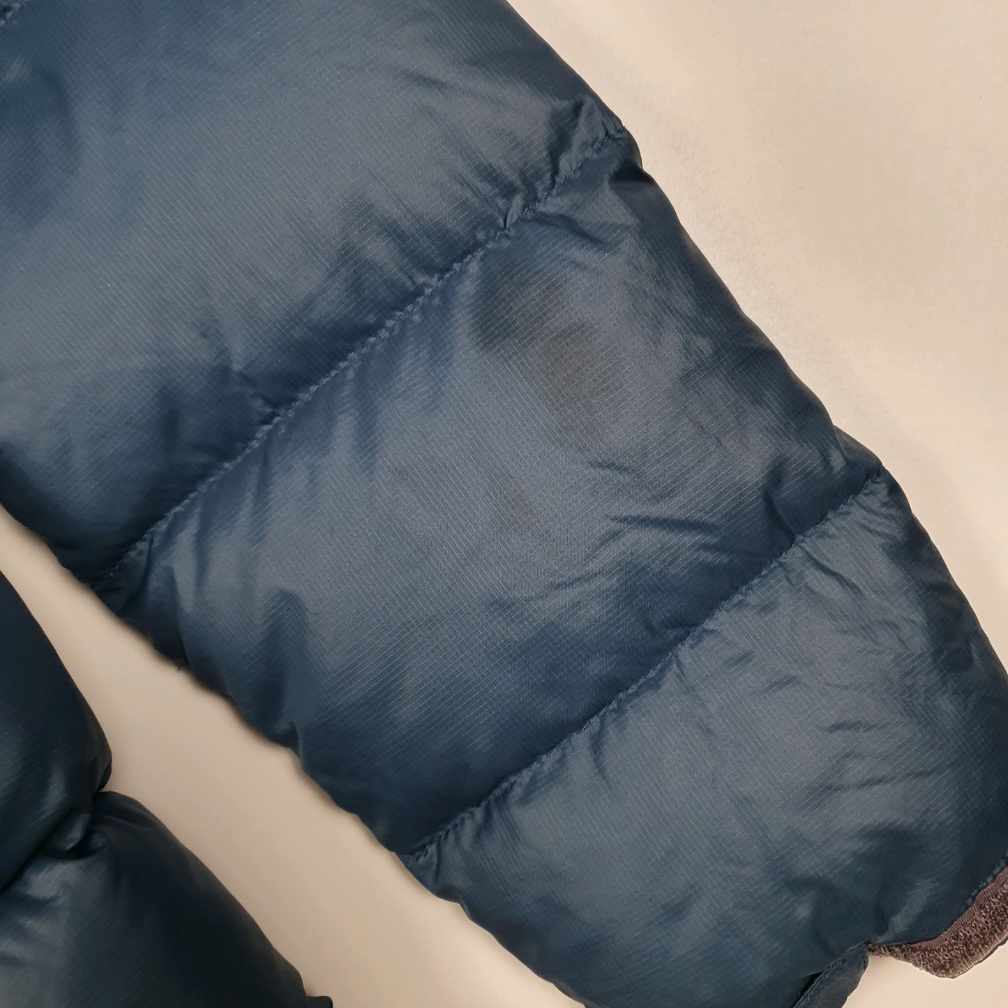 Mens Blue The North Face Nuptse  Coat