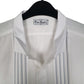 Mens White Pierre Cardin Tuxedo Formal Bowtie  Shirt