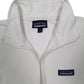Womens White Patagonia Micro D Lightweight Quarter Zip Jumper