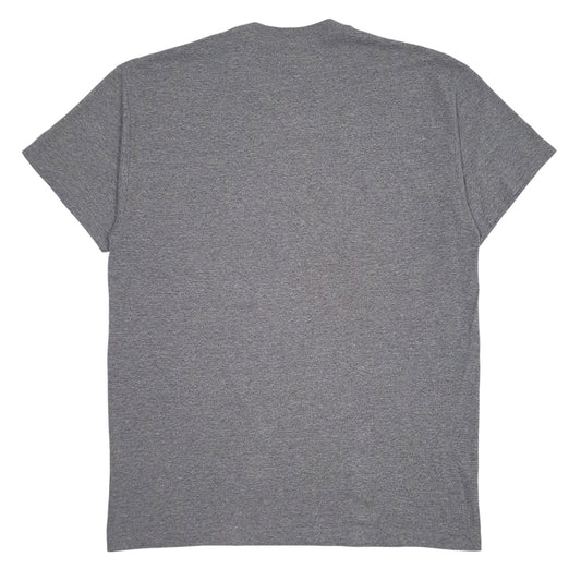 Mens Grey Gildan   T Shirt