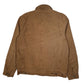 Mens Brown Levis Bomber Military Windbreaker  Coat
