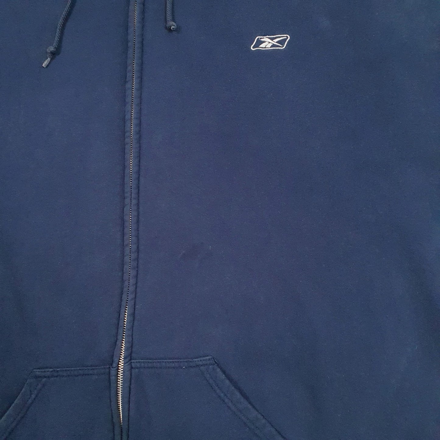 Mens Navy Reebok  Full Zip Jumper