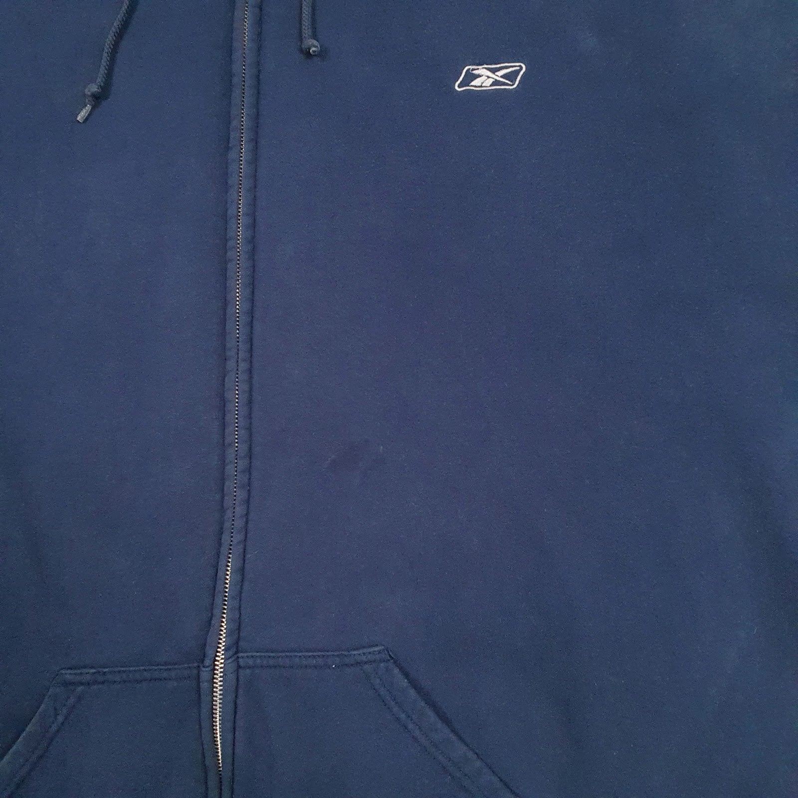 Mens Navy Reebok  Full Zip Jumper