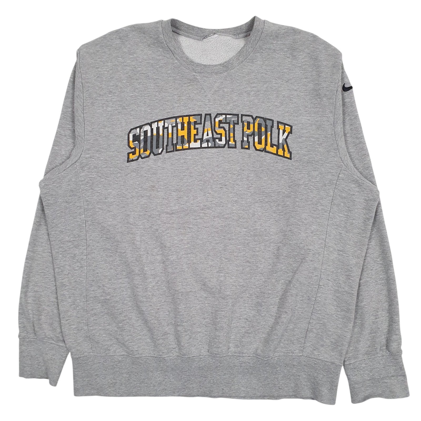 Mens Grey Nike Southeast Polk Crewneck Jumper