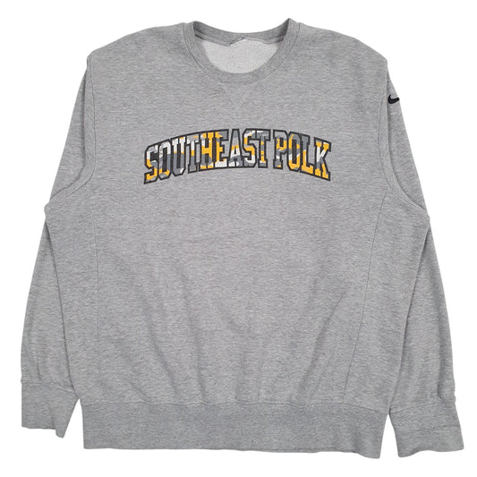 Mens Grey Nike Southeast Polk Crewneck Jumper