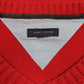 Mens Red Tommy Hilfiger  Crewneck Jumper