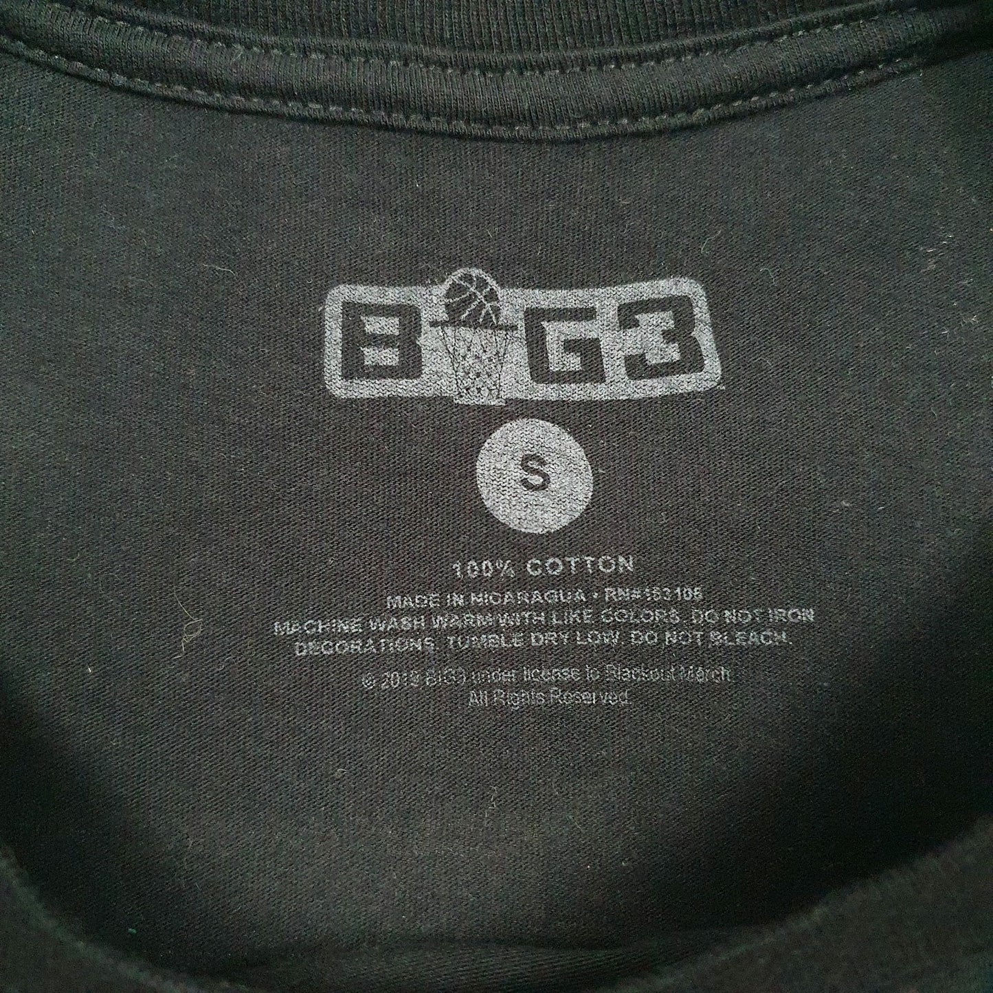 Mens Black BG3   T Shirt