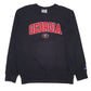 Mens Black Champion Georgia Crewneck Jumper