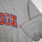 Mens Grey Champion Clemson Hoodie Jumper