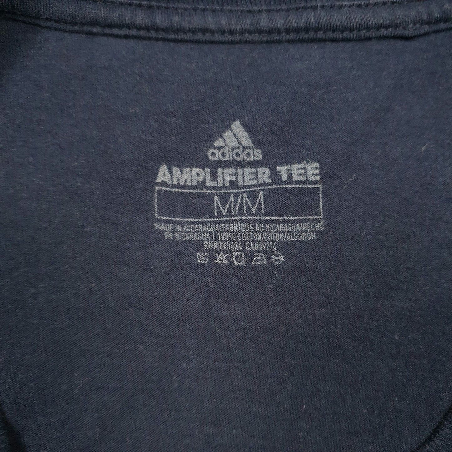 Mens Navy Adidas Delaware United Volleyball  T Shirt