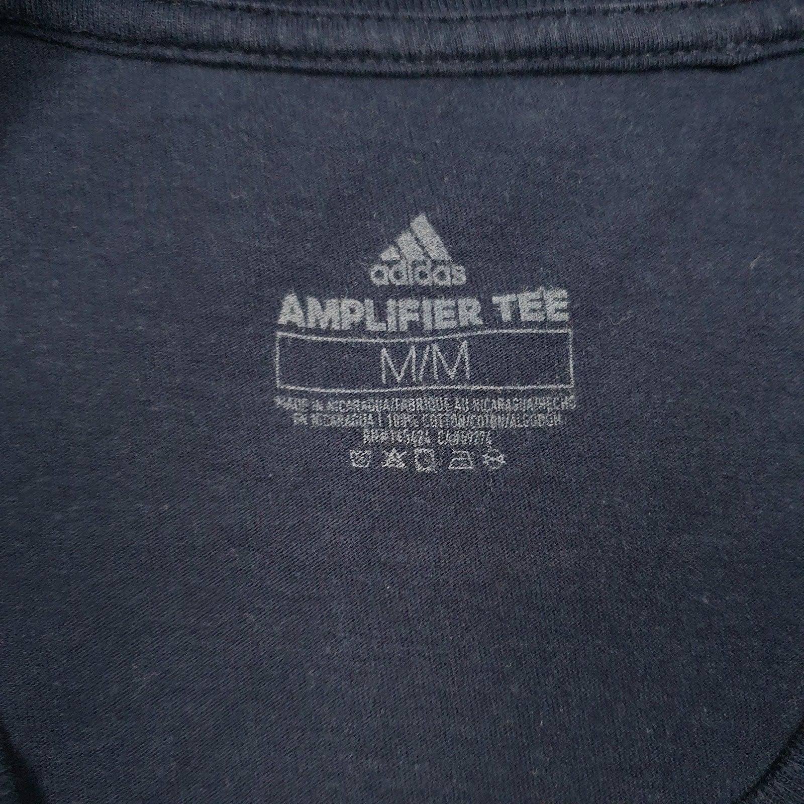 Mens Navy Adidas Delaware United Volleyball  T Shirt