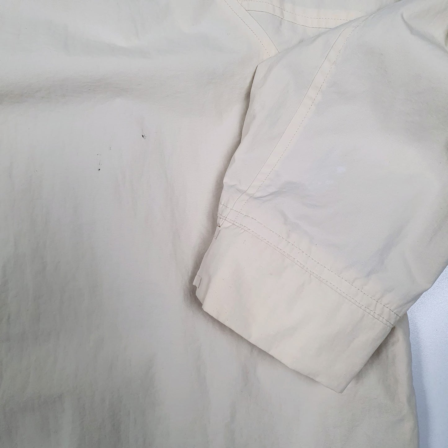 Mens Cream Levis Pullover  Coat