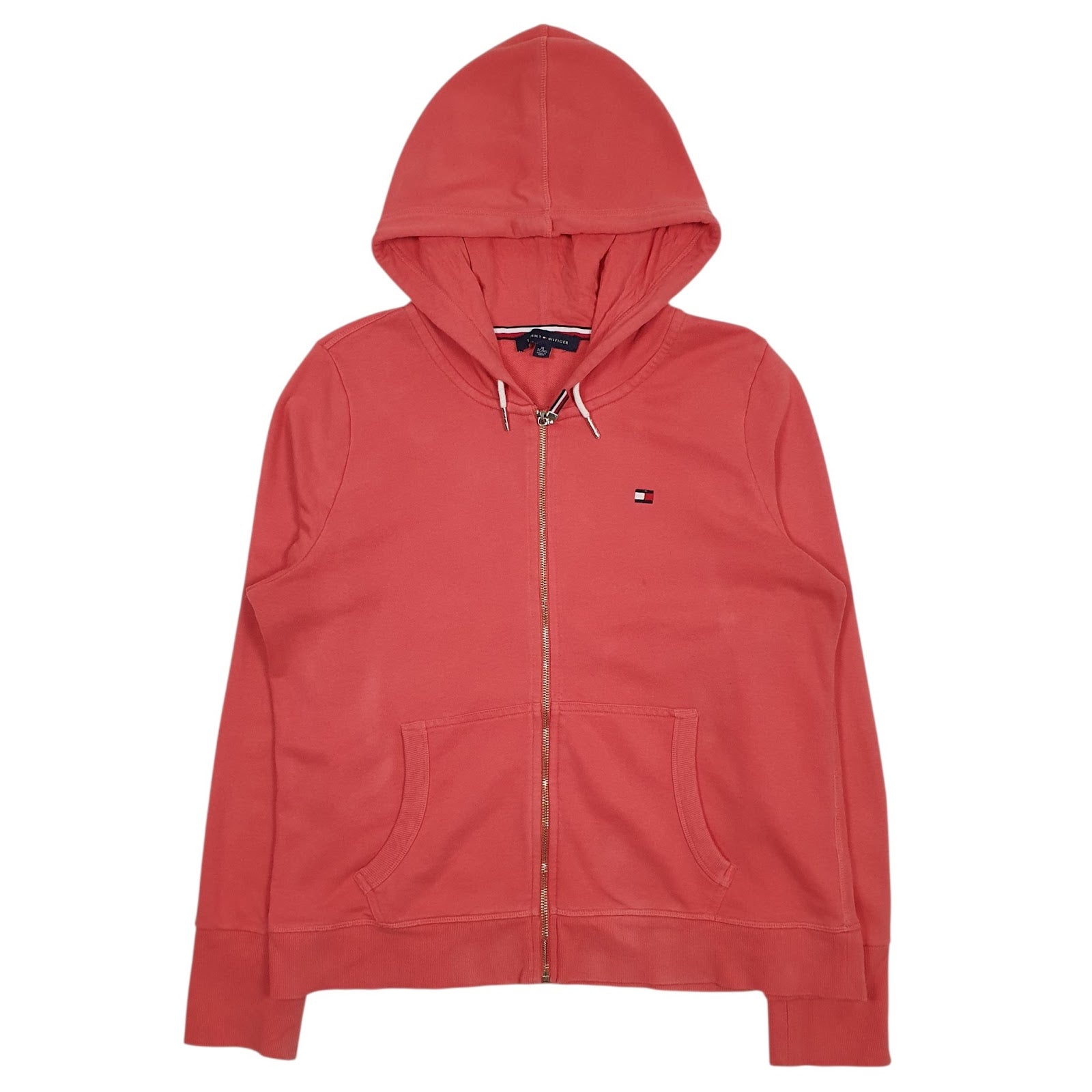 Womens Pink Tommy Hilfiger  Full Zip Jumper