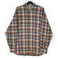 Mens Green Alexandre Vintage Flannel Long Sleeve Shirt