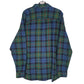 Mens Green L.L.Bean Flannel  Shirt