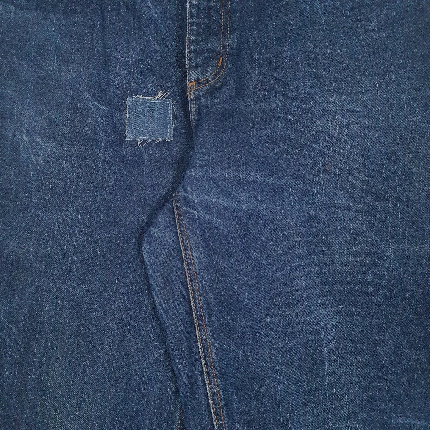 Mens Blue Carhartt Workwear Fire Resistant  Jeans