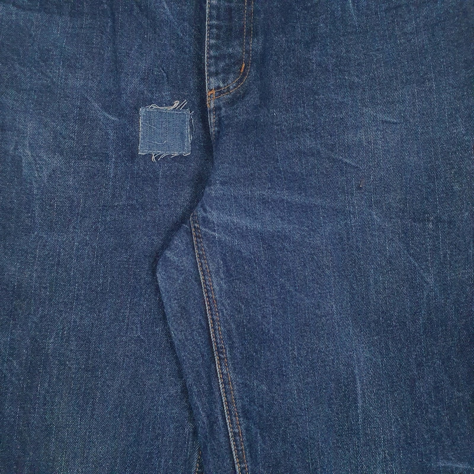 Mens Blue Carhartt Workwear Fire Resistant  Jeans