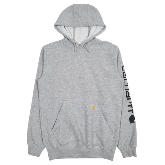 Mens Grey Carhartt  Hoodie Jumper