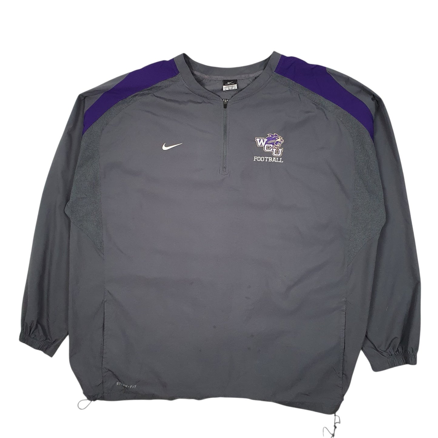 Mens Grey Nike Storm Fit Western Carolina  Coat