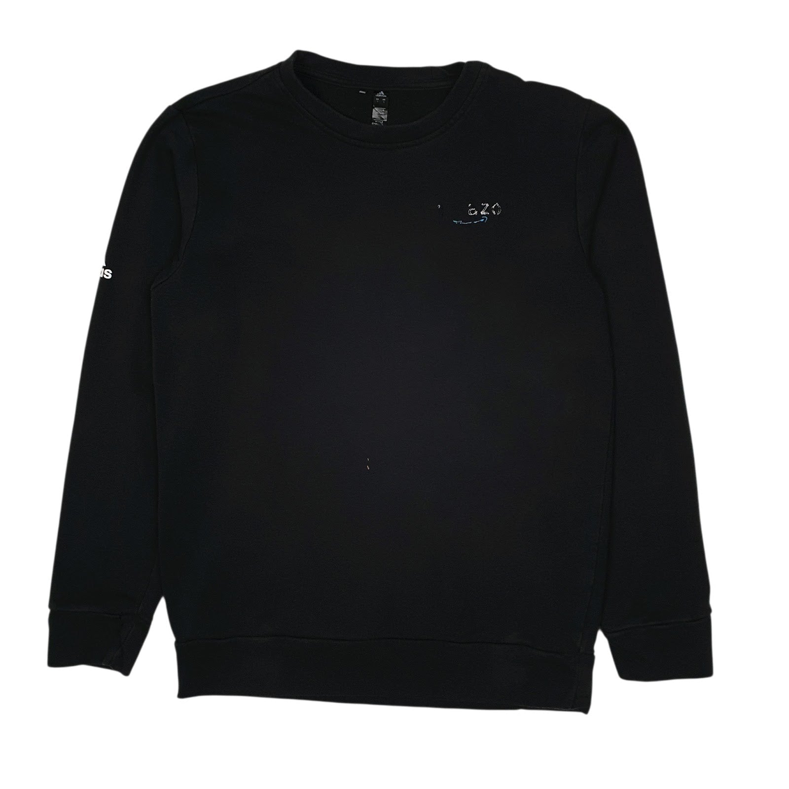 Mens Black Adidas  Crewneck Jumper
