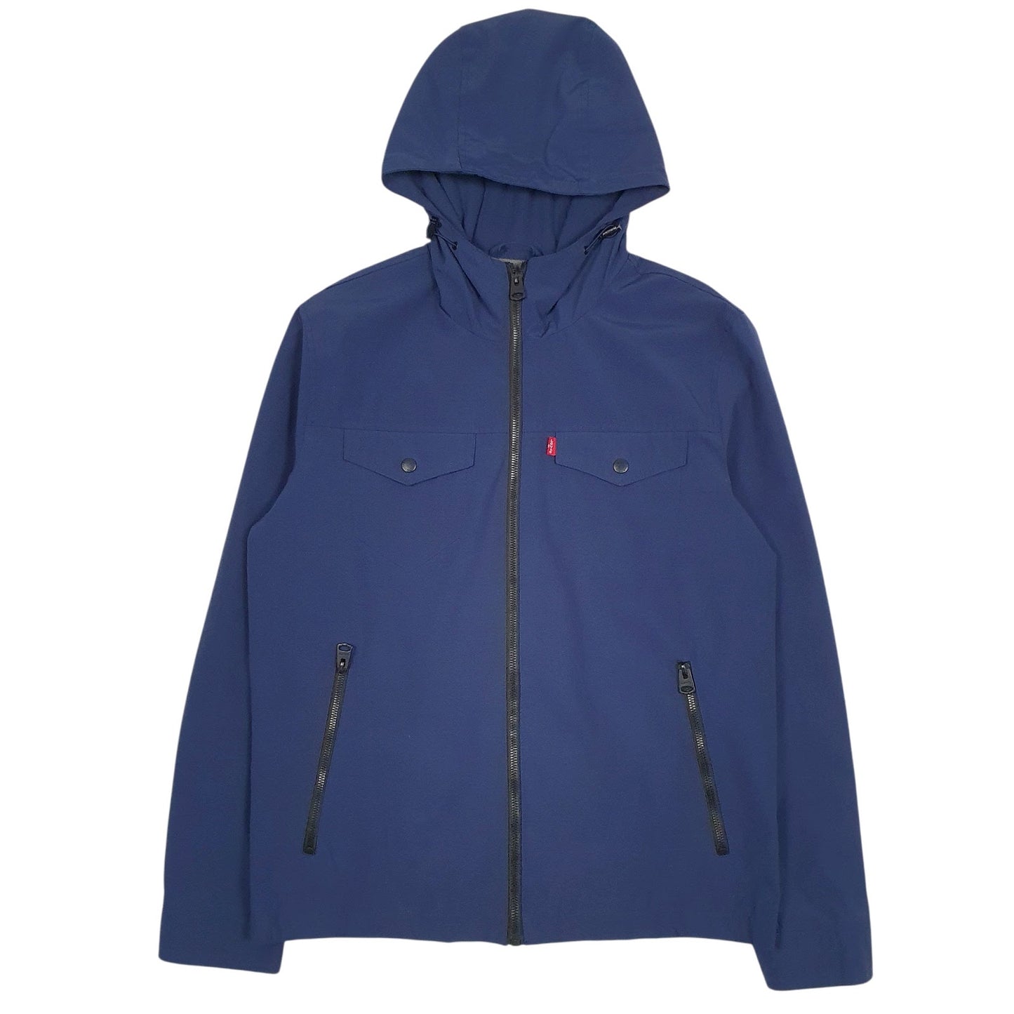 Mens Navy Levis Windbreaker  Coat