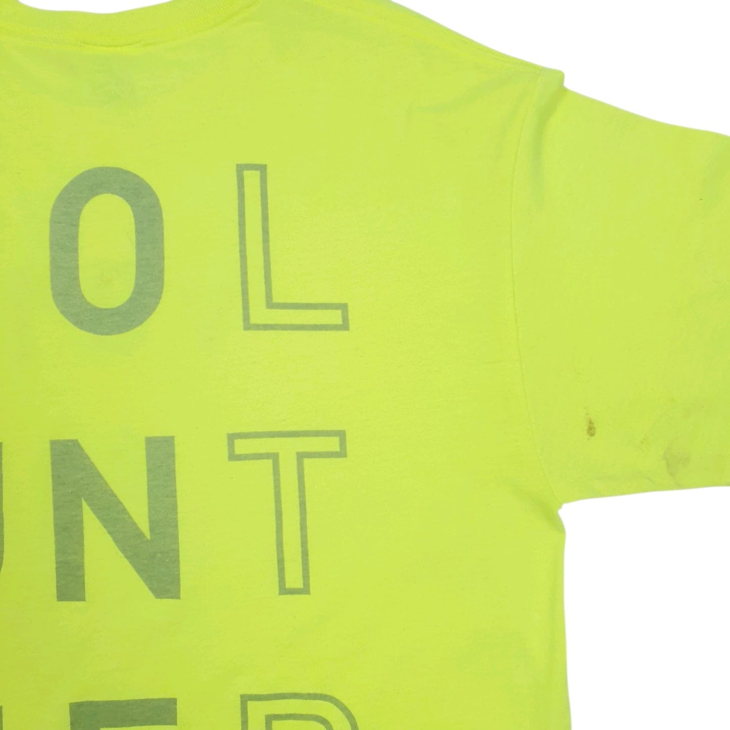 Mens Green Jerzees   T Shirt