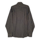 Mens Navy GIO Heavyweight Plaid  Shirt