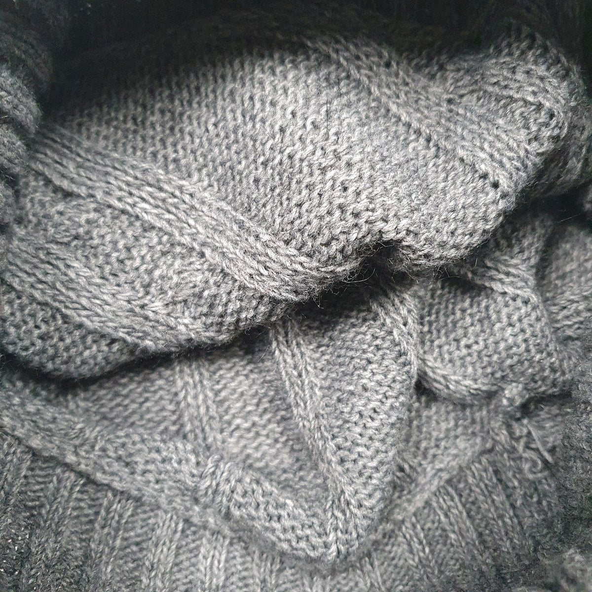 Womens Grey Unbranded  Turtle Neck Jumper