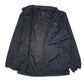 Mens Black Fila Hooded  Coat