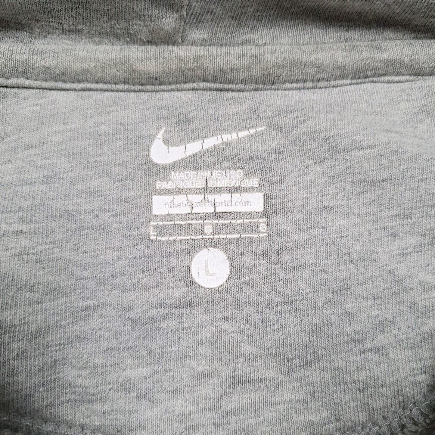 Mens Grey Nike  Hoodie Jumper