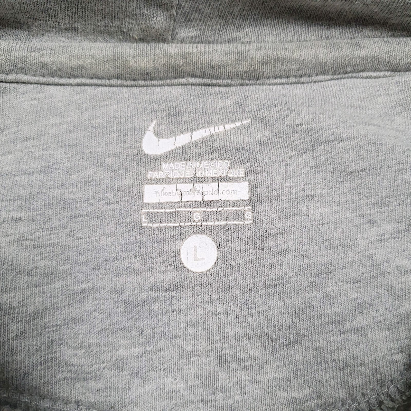 Mens Grey Nike  Hoodie Jumper