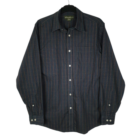 Mens Navy Eddie Bauer  Long Sleeve Shirt