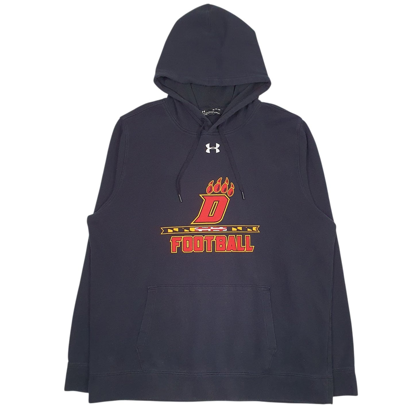 Mens Black Under Armour Cold Gear Hoodie Jumper
