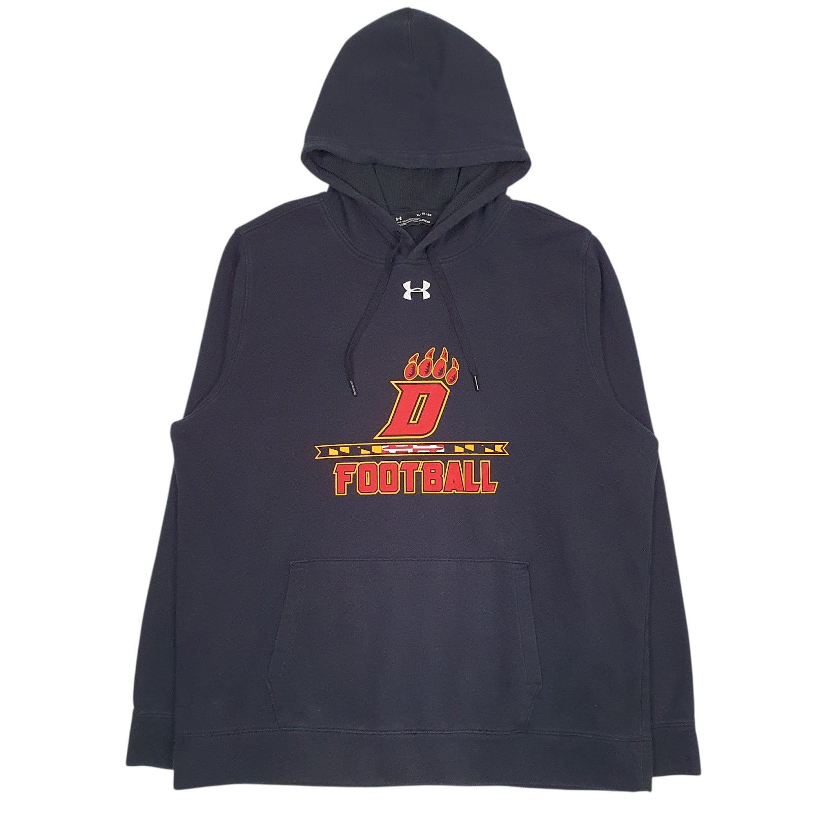 Mens Black Under Armour Cold Gear Hoodie Jumper